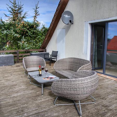 Ostseeferienhaus Oberes Apartment Monkebude Exterior photo