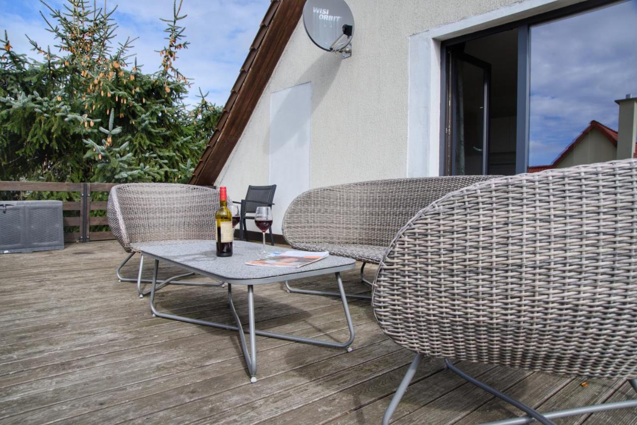 Ostseeferienhaus Oberes Apartment Monkebude Exterior photo