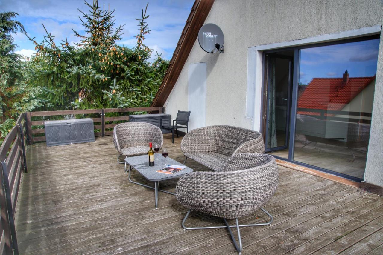 Ostseeferienhaus Oberes Apartment Monkebude Exterior photo