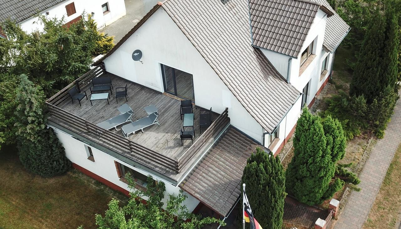 Ostseeferienhaus Oberes Apartment Monkebude Exterior photo